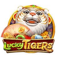 Imagen del juego Lucky Tigers en 21 feliz casino